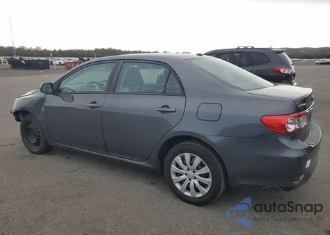 2012 Toyota Corolla Base from USA, damaged, VIN 2T1BU4EE2CC840574
